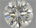 Natural Diamond 0.44 Carats, Round with Excellent Cut, I Color, VS1 Clarity and Certified by IGI