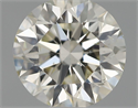 Natural Diamond 0.60 Carats, Round with Excellent Cut, I Color, VS2 Clarity and Certified by IGI