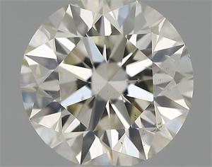 Picture of Natural Diamond 0.60 Carats, Round with Excellent Cut, I Color, VS2 Clarity and Certified by IGI