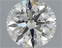 Natural Diamond 0.60 Carats, Round with Excellent Cut, K Color, VS1 Clarity and Certified by GIA