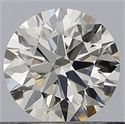 Natural Diamond 0.40 Carats, Round with Excellent Cut, I Color, VS2 Clarity and Certified by GIA