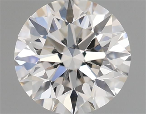 Picture of Natural Diamond 0.41 Carats, Round with Excellent Cut, J Color, VVS1 Clarity and Certified by GIA