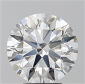 Natural Diamond 4.31 Carats, Round with Excellent Cut, F Color, VVS1 Clarity and Certified by GIA