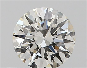 Picture of Natural Diamond 0.40 Carats, Round with Excellent Cut, I Color, VS1 Clarity and Certified by GIA