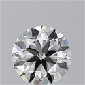 Natural Diamond 3.01 Carats, Round with Very Good Cut, I Color, SI1 Clarity and Certified by GIA