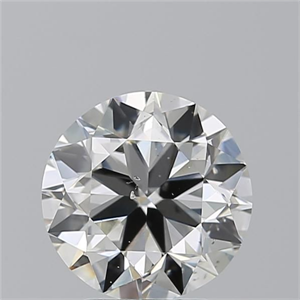 Picture of Natural Diamond 3.01 Carats, Round with Very Good Cut, I Color, SI1 Clarity and Certified by GIA