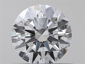 Picture of Natural Diamond 0.40 Carats, Round with Excellent Cut, F Color, VS2 Clarity and Certified by GIA