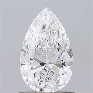 Picture of Natural Diamond 1.01 Carats, Pear with  Cut, E Color, SI1 Clarity and Certified by GIA