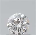 Natural Diamond 0.40 Carats, Round with Excellent Cut, E Color, VS2 Clarity and Certified by GIA