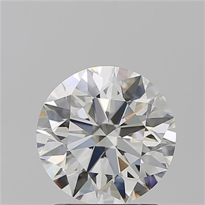 Picture of Natural Diamond 1.83 Carats, Round with Excellent Cut, H Color, VS1 Clarity and Certified by GIA