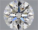 Natural Diamond 0.41 Carats, Round with Excellent Cut, J Color, VS1 Clarity and Certified by GIA