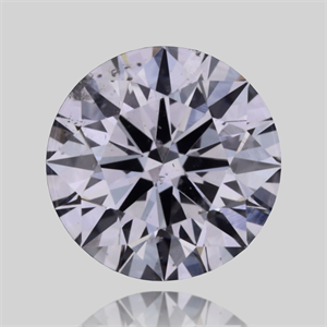 Picture of Natural Diamond 0.40 Carats, Round with Excellent Cut, F Color, SI2 Clarity and Certified by GIA