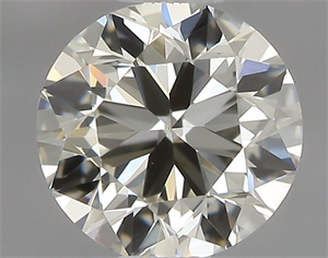 Picture of Natural Diamond 0.40 Carats, Round with Very Good Cut, K Color, VS1 Clarity and Certified by IGI