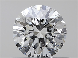 Picture of Natural Diamond 0.40 Carats, Round with Very Good Cut, I Color, VS1 Clarity and Certified by GIA