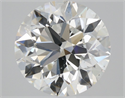 Natural Diamond 1.70 Carats, Round with Excellent Cut, G Color, SI1 Clarity and Certified by GIA