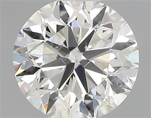 Picture of Natural Diamond 0.40 Carats, Round with Very Good Cut, H Color, SI1 Clarity and Certified by GIA