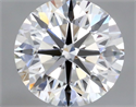 Natural Diamond 0.40 Carats, Round with Very Good Cut, H Color, SI1 Clarity and Certified by GIA