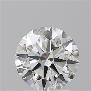 Picture of Natural Diamond 2.05 Carats, Round with Excellent Cut, I Color, VVS1 Clarity and Certified by GIA