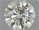 Natural Diamond 0.40 Carats, Round with Excellent Cut, I Color, VS2 Clarity and Certified by IGI