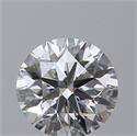 Natural Diamond 0.42 Carats, Round with Excellent Cut, E Color, VS1 Clarity and Certified by GIA