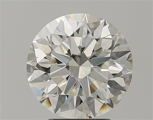 Picture of Natural Diamond 3.22 Carats, Round with Excellent Cut, K Color, VS1 Clarity and Certified by GIA