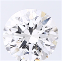 Natural Diamond 4.01 Carats, Round with Excellent Cut, E Color, SI2 Clarity and Certified by GIA