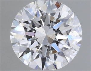 Picture of Natural Diamond 0.40 Carats, Round with Excellent Cut, E Color, SI2 Clarity and Certified by GIA