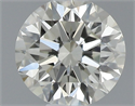 Natural Diamond 0.40 Carats, Round with Excellent Cut, J Color, VS1 Clarity and Certified by IGI