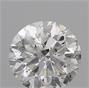 Natural Diamond 0.51 Carats, Round with Very Good Cut, G Color, I1 Clarity and Certified by IGI