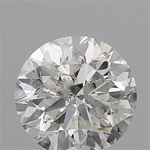 Picture of Natural Diamond 0.51 Carats, Round with Very Good Cut, G Color, I1 Clarity and Certified by IGI