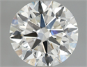 Natural Diamond 1.90 Carats, Round with Excellent Cut, G Color, VS2 Clarity and Certified by IGI