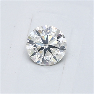 Picture of Natural Diamond 0.40 Carats, Round with Very Good Cut, I Color, I1 Clarity and Certified by GIA