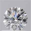 Natural Diamond 0.40 Carats, Round with Excellent Cut, E Color, SI1 Clarity and Certified by GIA