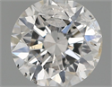 Natural Diamond 0.40 Carats, Round with Excellent Cut, E Color, I1 Clarity and Certified by IGI