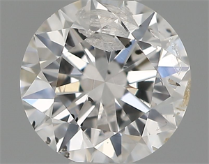 Picture of Natural Diamond 0.40 Carats, Round with Excellent Cut, E Color, I1 Clarity and Certified by IGI