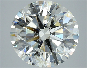 Picture of Natural Diamond 5.01 Carats, Round with Excellent Cut, J Color, SI2 Clarity and Certified by IGI