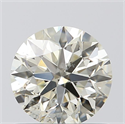 Natural Diamond 0.70 Carats, Round with Excellent Cut, K Color, SI1 Clarity and Certified by IGI