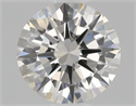 Natural Diamond 0.41 Carats, Round with Excellent Cut, J Color, VS1 Clarity and Certified by GIA