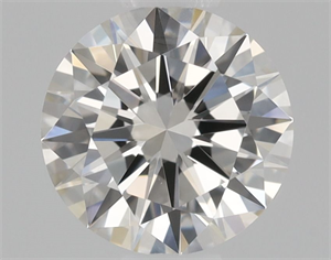 Picture of Natural Diamond 0.41 Carats, Round with Excellent Cut, J Color, VS1 Clarity and Certified by GIA