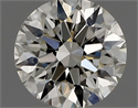 Natural Diamond 0.50 Carats, Round with Excellent Cut, K Color, VS1 Clarity and Certified by GIA