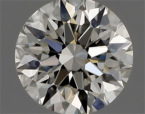 Picture of Natural Diamond 0.50 Carats, Round with Excellent Cut, K Color, VS1 Clarity and Certified by GIA