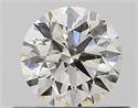 Natural Diamond 0.50 Carats, Round with Excellent Cut, I Color, SI2 Clarity and Certified by GIA