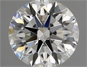 Natural Diamond 1.81 Carats, Round with Excellent Cut, I Color, VVS2 Clarity and Certified by GIA