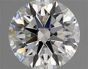 Picture of Natural Diamond 1.81 Carats, Round with Excellent Cut, I Color, VVS2 Clarity and Certified by GIA