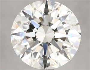 Picture of Natural Diamond 5.01 Carats, Round with Excellent Cut, I Color, VS1 Clarity and Certified by IGI