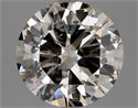 Natural Diamond 2.82 Carats, Round with Good Cut, J Color, SI1 Clarity and Certified by IGI