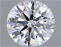 Natural Diamond 0.56 Carats, Round with Excellent Cut, E Color, I1 Clarity and Certified by GIA