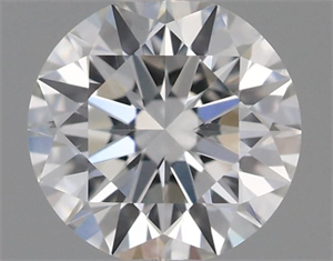 Picture of Natural Diamond 0.41 Carats, Round with Excellent Cut, F Color, SI1 Clarity and Certified by GIA