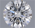 Natural Diamond 0.52 Carats, Round with Excellent Cut, I Color, SI2 Clarity and Certified by GIA