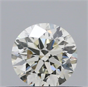 Natural Diamond 0.40 Carats, Round with Very Good Cut, K Color, VS1 Clarity and Certified by GIA